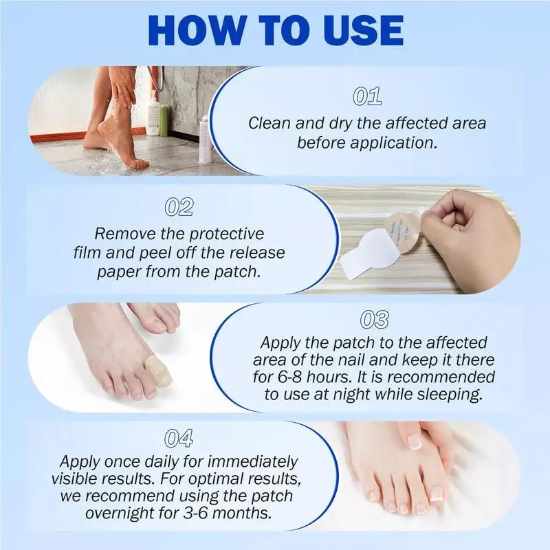 21Pcs Nighttime Nail Repair Patches