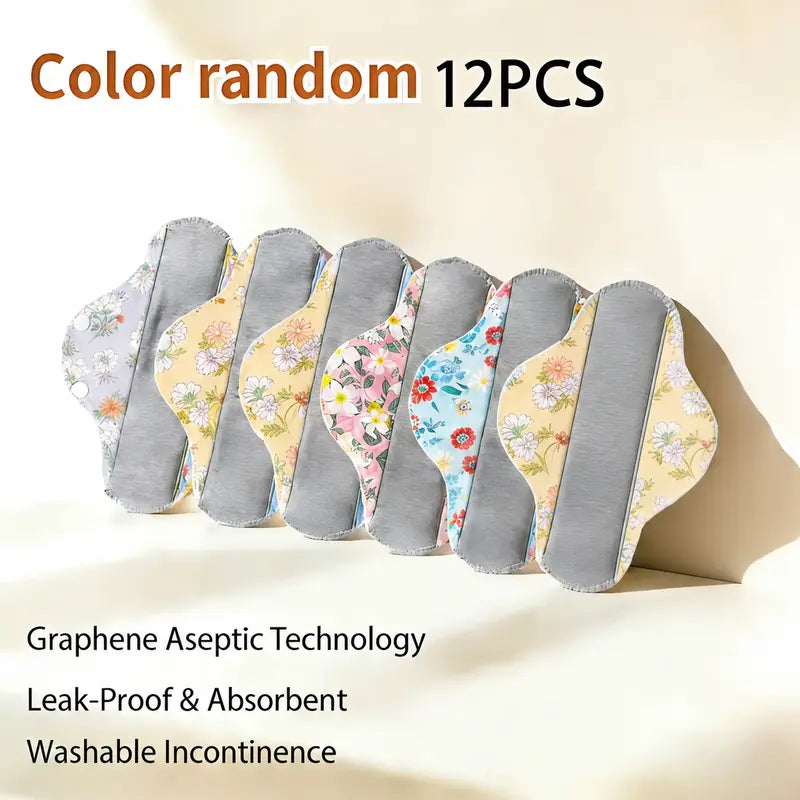 Reusable Graphene Incontinence Pads - Leak-Proof & Antibacterial