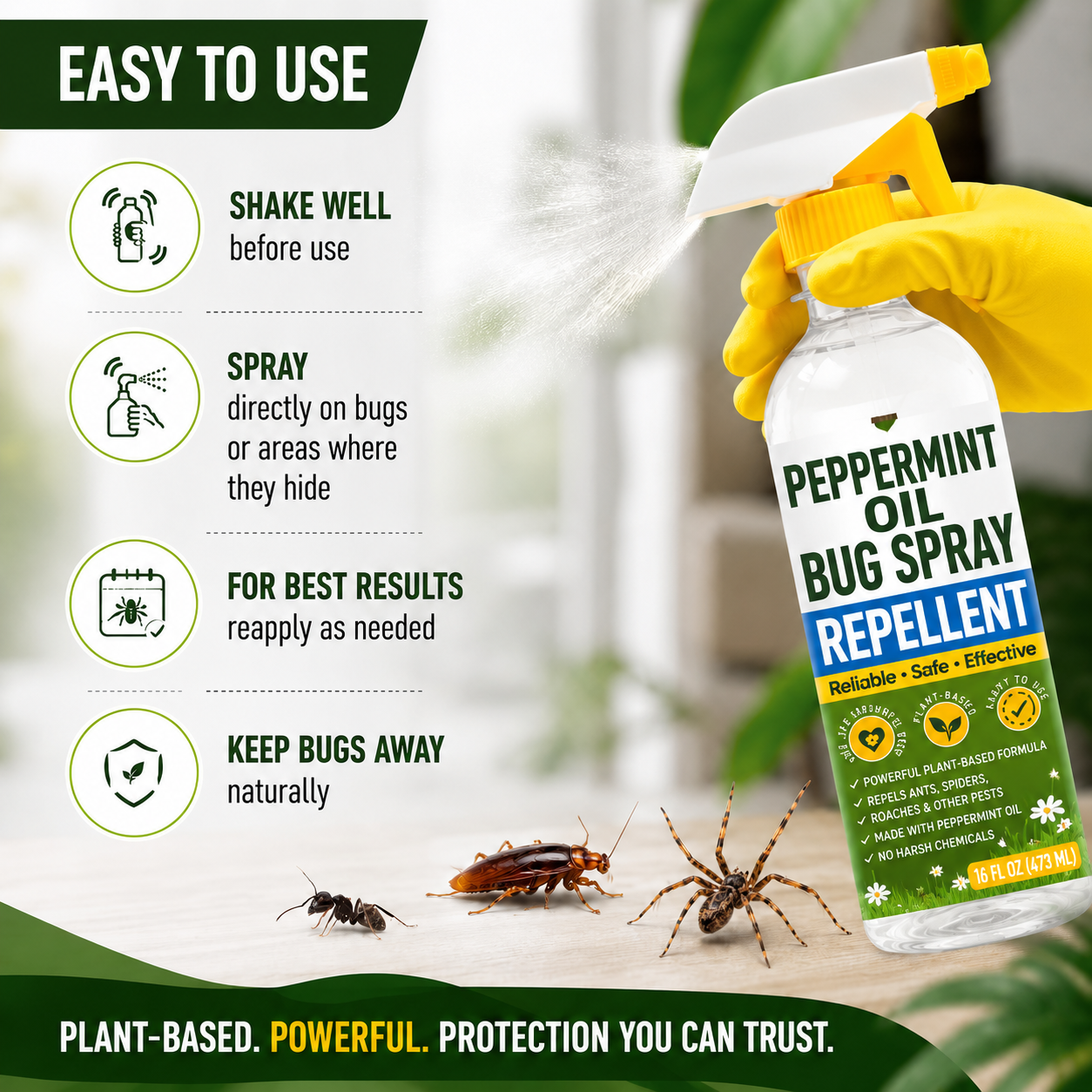 Peppermint Oil Bug Spray