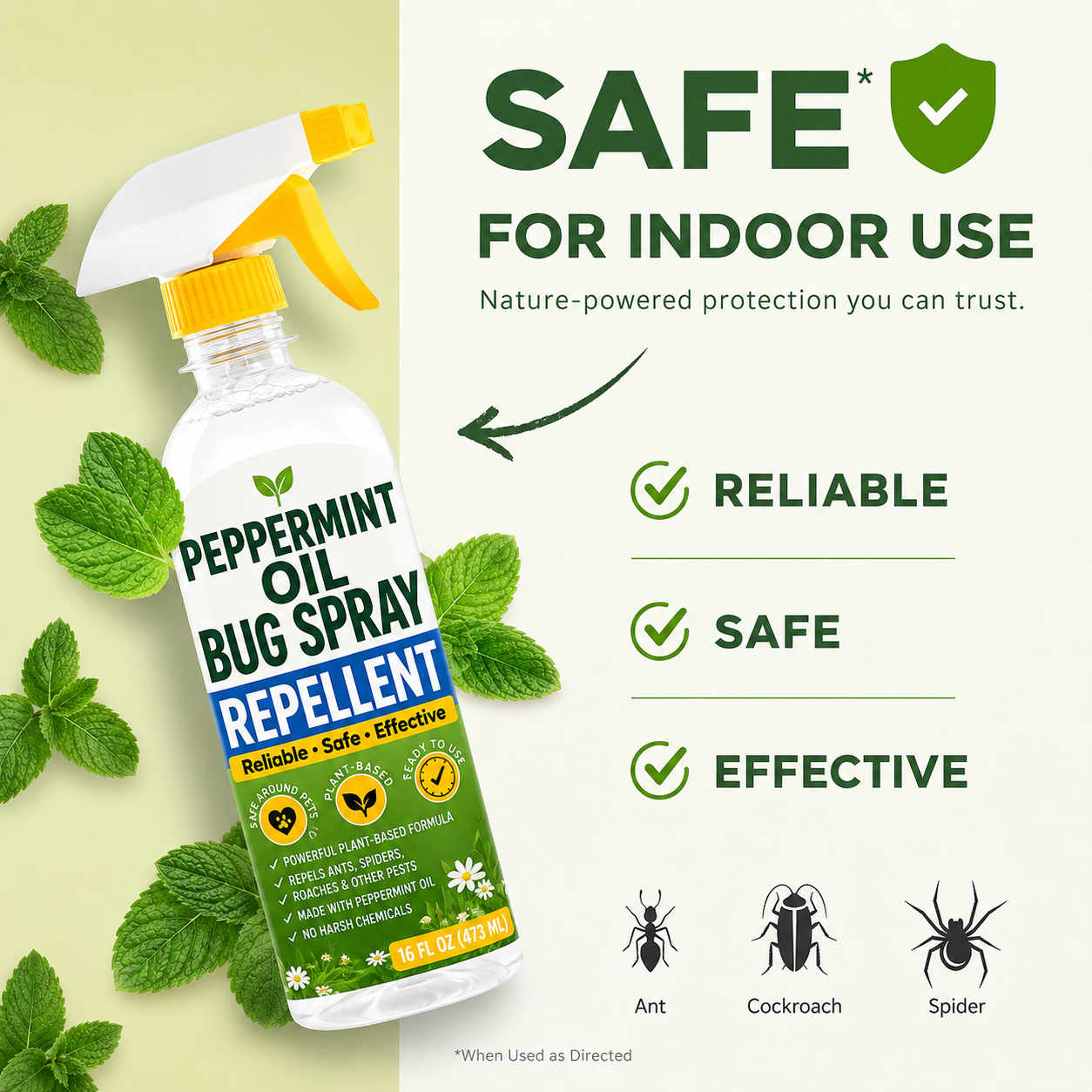 Peppermint Oil Bug Spray