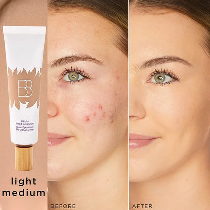 🏆 BEST SELLER - BB blur tinted moisturizer SPF 30 - instantly brightens, hydrates & smooths your skin